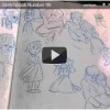 image intérieur d'un carnet de croquis
