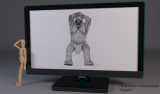 Modélisation d'une TV avec Blender